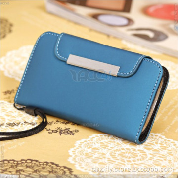 PU Leather Wallet Type Magnet Design Flip Case Cover for Samsung Galaxy Siv S4 Mini I9190 P-Sami9190case004